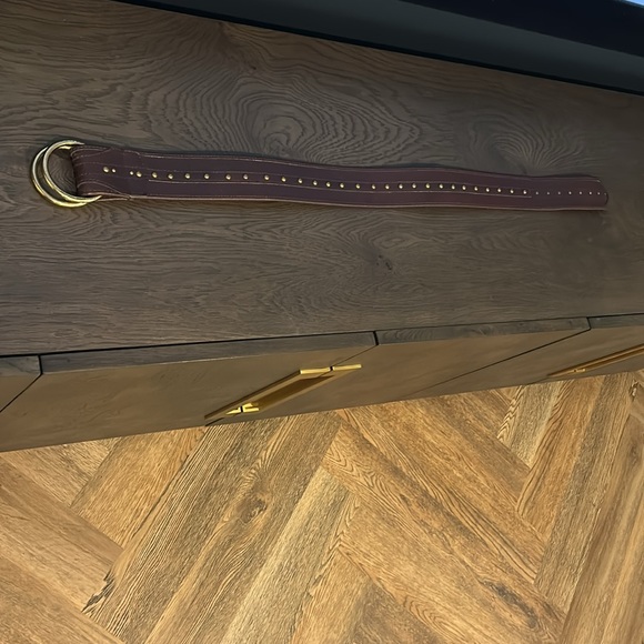 Michael Kors Wide Leather Belt - Picture 8 of 11